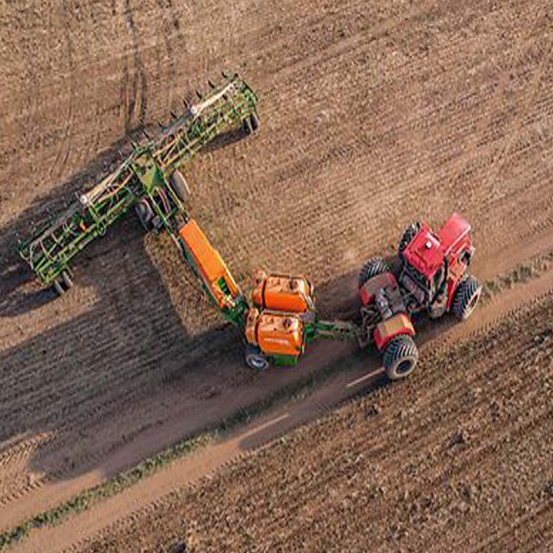 Contech agricultural machinery in the field